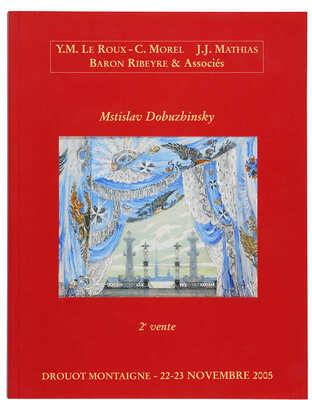 [Три аукционных каталога по продаже наследия Мстислава Добужинского]. 2005-2006.
